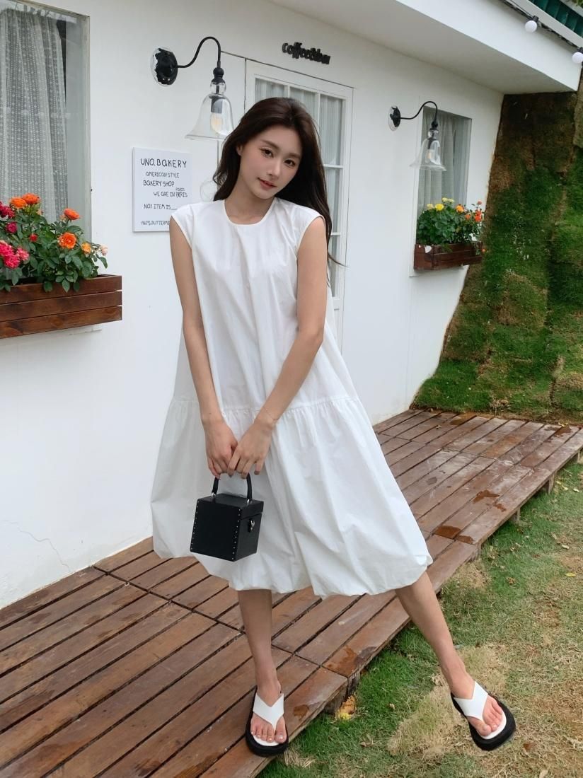 HEM BALLOON NS DRESS - BIRTHDAY BASH