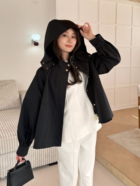 ùAZURE FLARE LINE BLOUSON