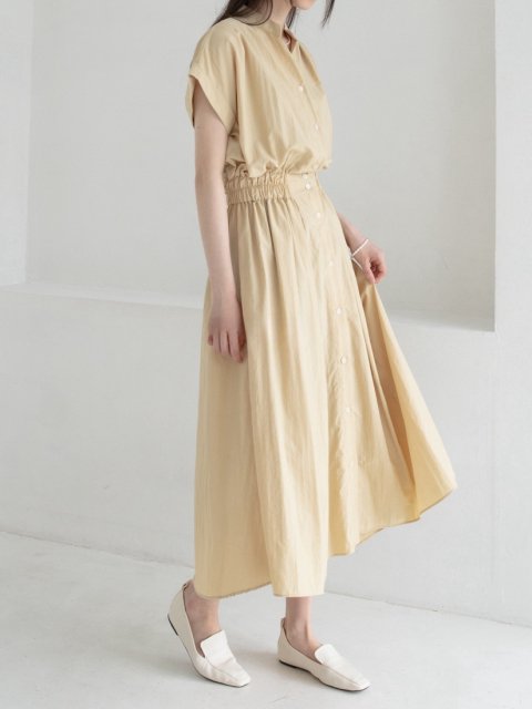 KR FRONT BOTTON DRESS