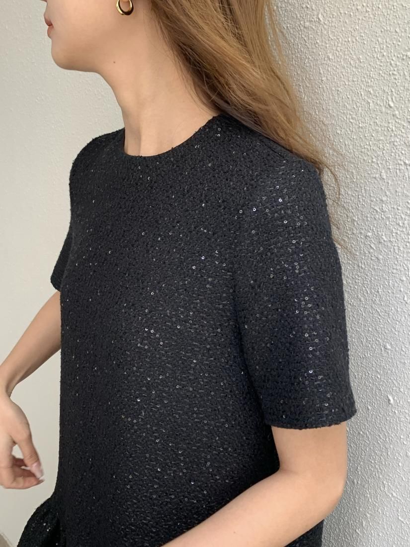 TWEED PEPLUM DRESS - BIRTHDAY BASH