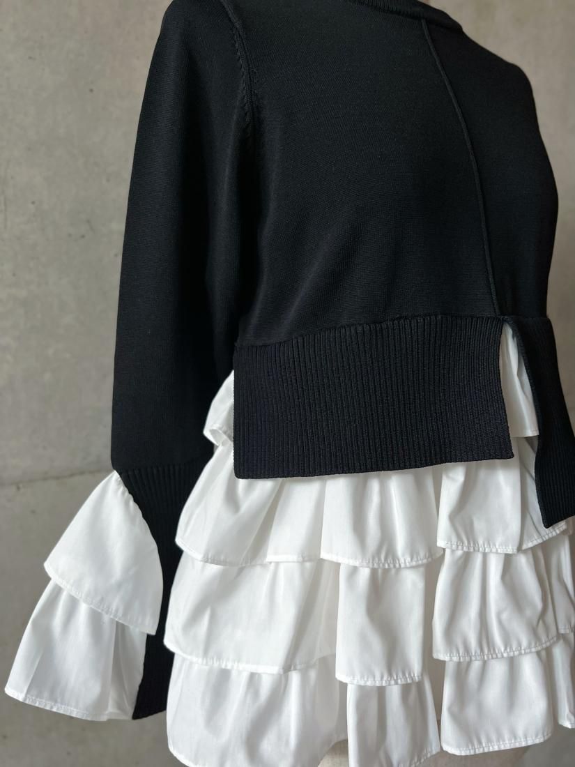 DOCKING FRILL SUMMER KNIT - BIRTHDAY BASH