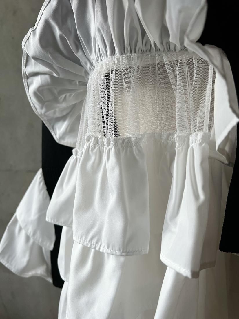 DOCKING FRILL SUMMER KNIT - BIRTHDAY BASH DOCKING FRILL SUMMER KNIT - BIRTHDAY BASH