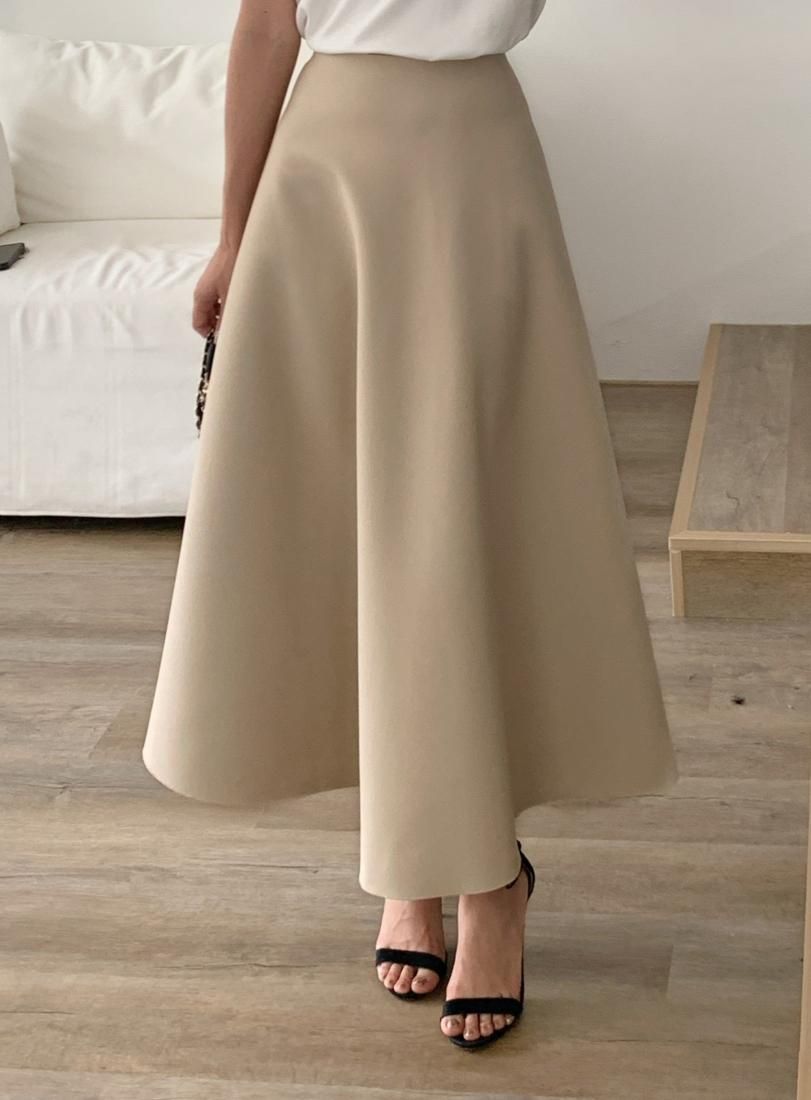 SATIN A LINE BONDING SKIRT - BIRTHDAY BASH