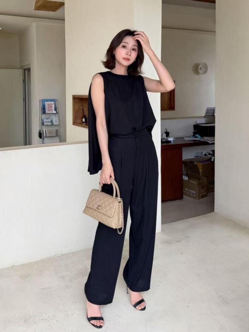 LINEN BACK FLARE PANTS SETUP - BIRTHDAY BASH