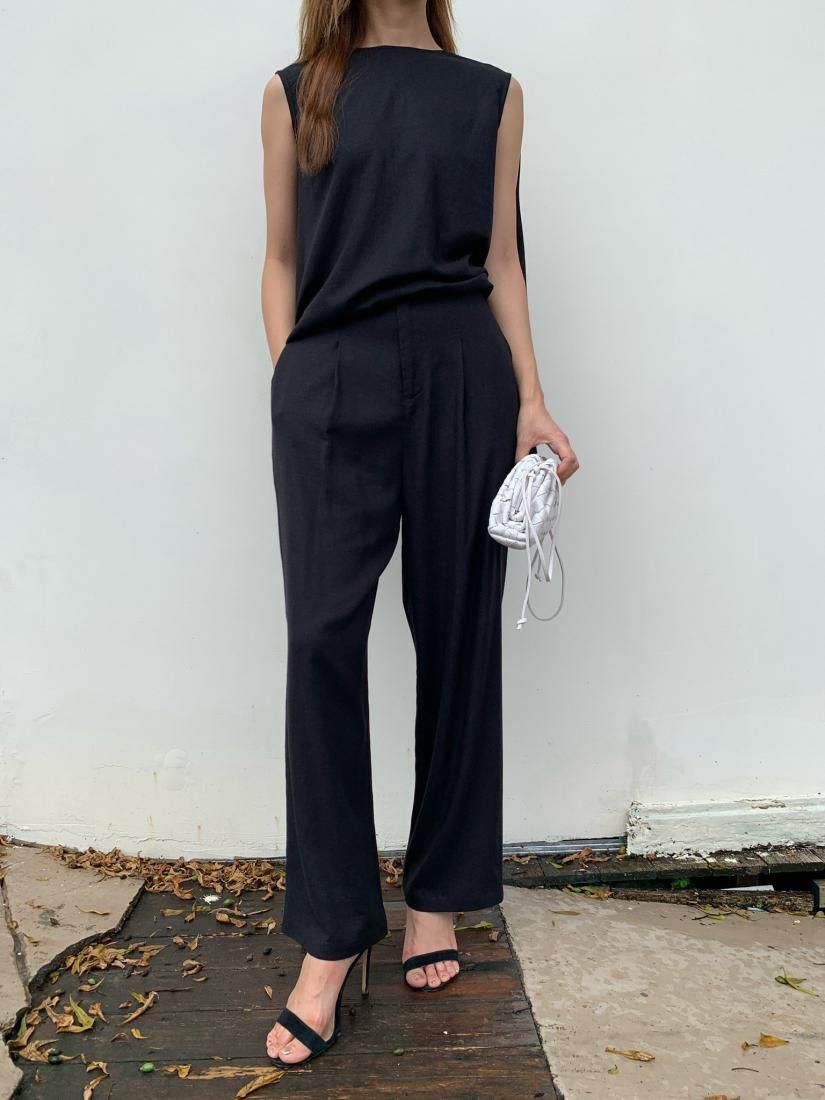 LINEN BACK FLARE PANTS SETUP - BIRTHDAY BASH
