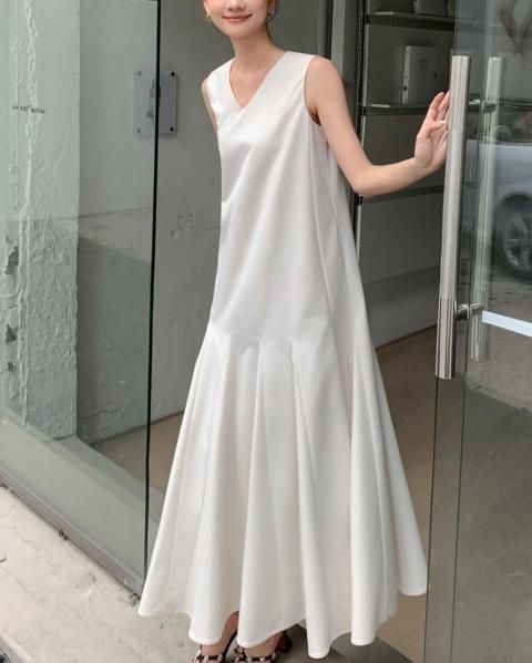 PANEL A LINE DRESS
