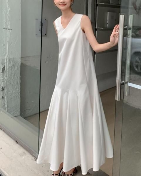 PANEL A LINE DRESS