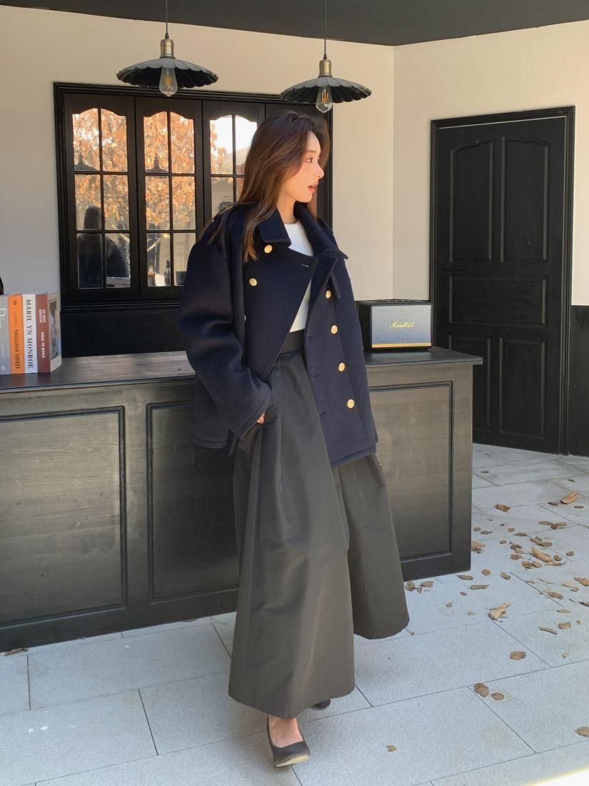 高評価のクリスマスプレゼント COAT PEA COLLAR STAND - BASH BIRTHDAY ジャケット・アウター