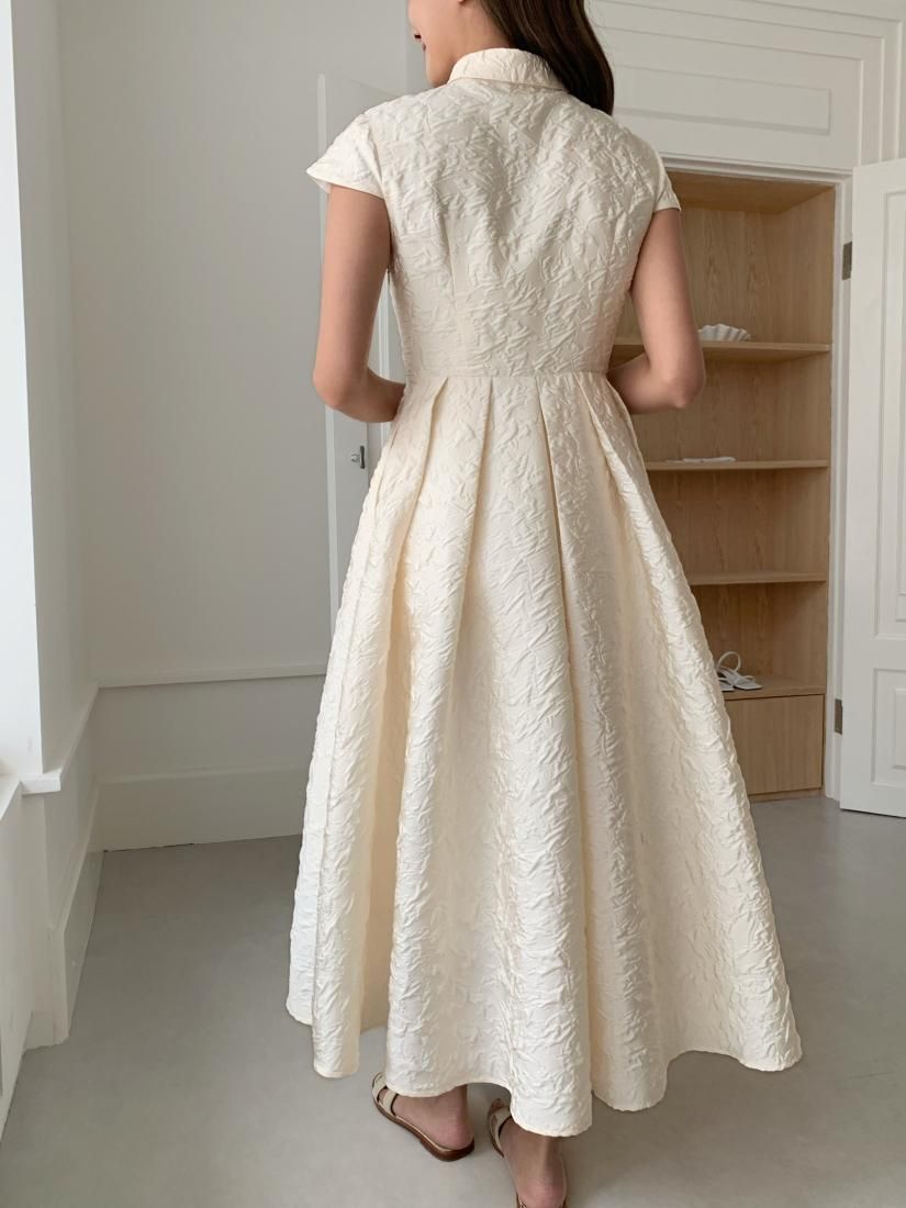 ワンピース Birthday Bash JACQUARD HEPBURNDRESSO JACQUARD HEPBURN DRESS - BIRTHDAY BASH