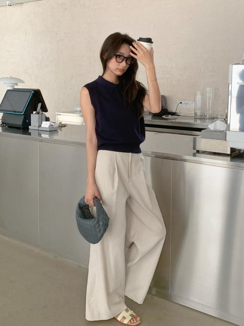 バースデーバッシュ　TUCK STRAIGHT PANTS TUCK STRAIGHT PANTS BLACK - BIRTHDAY BASH