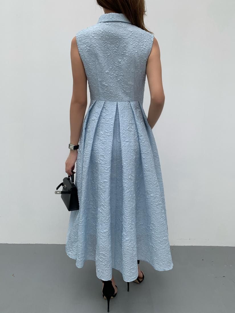 受注生産】NS JACQUARD HEPBURN DRESS【2/17am11:00ORDER START