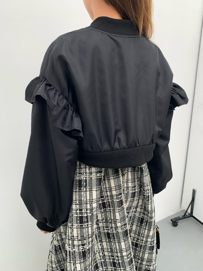 BB 2WAY FRILL MA1【RE ORDER】 - BIRTHDAY BASH