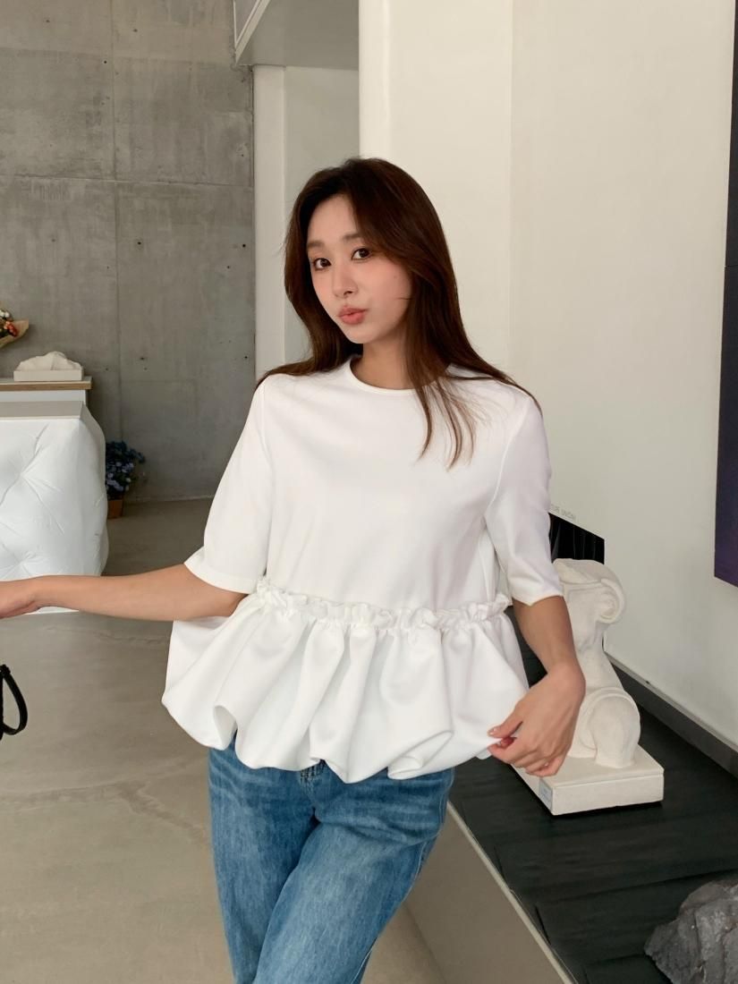 HEM BALLOON DOCKING SS TOPS - BIRTHDAY BASH