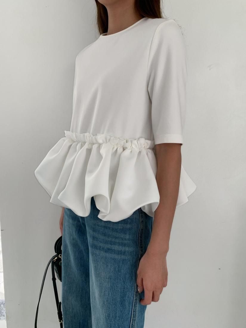 トップス HEM BALLOON DOCKING TOPS HEM BALLOON DOCKING TOPS - BIRTHDAY BASH