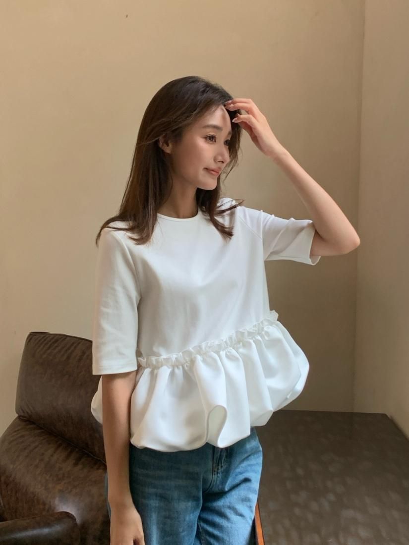 HEM BALLOON DOCKING SS TOPS - BIRTHDAY BASH