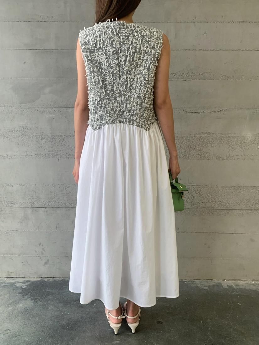数量限定生産】JACQUARD HEPBURN DRESS IVORY - BIRTHDAY BASH