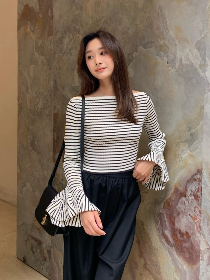 FISH SLEEVE KNIT TOPS - BIRTHDAY BASH