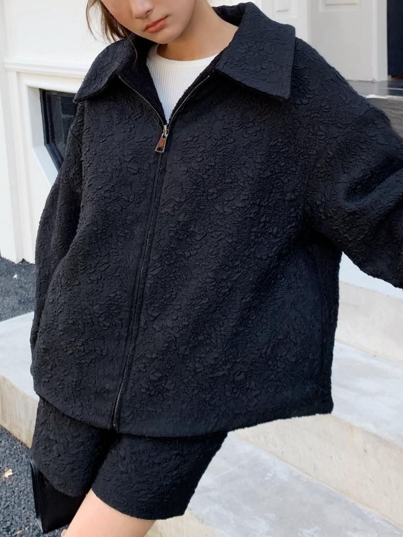 ジャケット・アウター 2WAY REVERSIBLE BOA JACKET 2WAY REVERSIBLE BOA JACQUARD JACKET - BIRTHDAY BASH