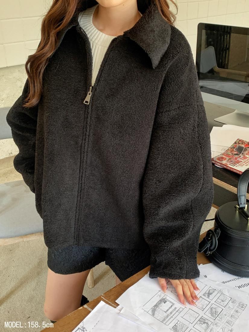 2WAY REVERSIBLE BOA JACQUARD JACKET - BIRTHDAY BASH