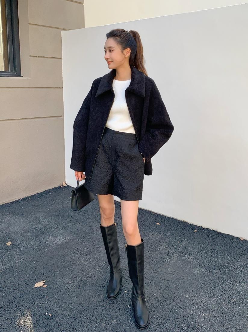 2WAY REVERSIBLE BOA JACQUARD JACKET - BIRTHDAY BASH