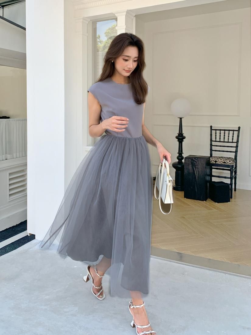 関税込み Victoria Beckham★ブルゾンディテール ミディドレス 関税込＞Victoria Beckham＊テクスチャード ミディドレス