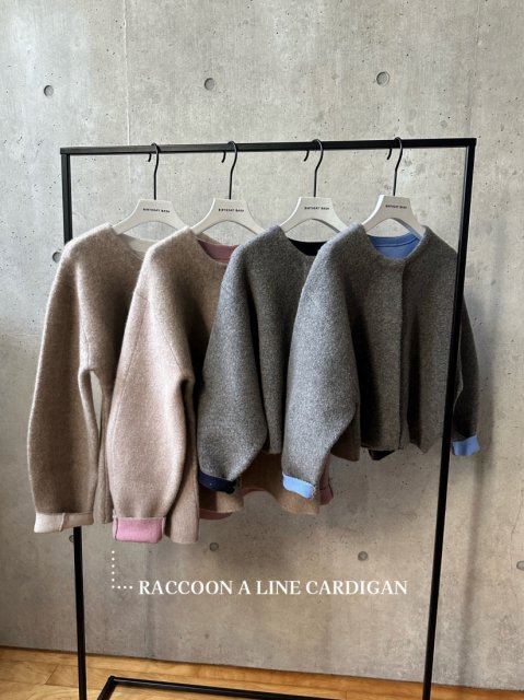 ڿ̸RACCOON A LINE CARDIGAN