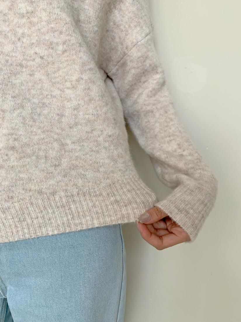 OFF SHOULDER VOLUME KNIT TOPS - BIRTHDAY BASH
