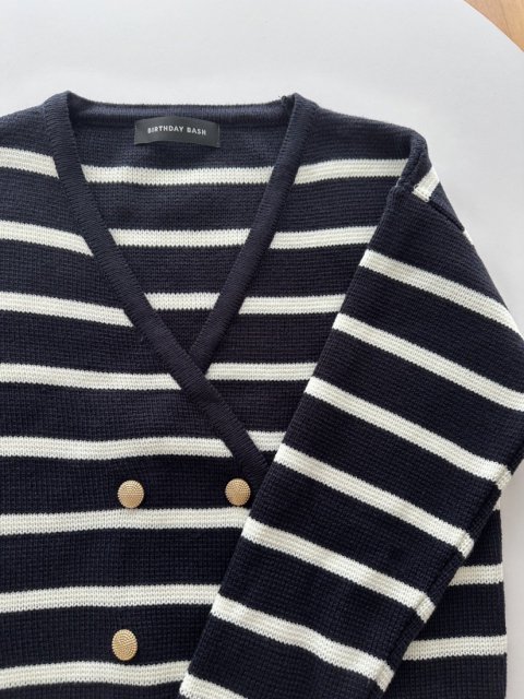 KR BORDER CARDIGAN