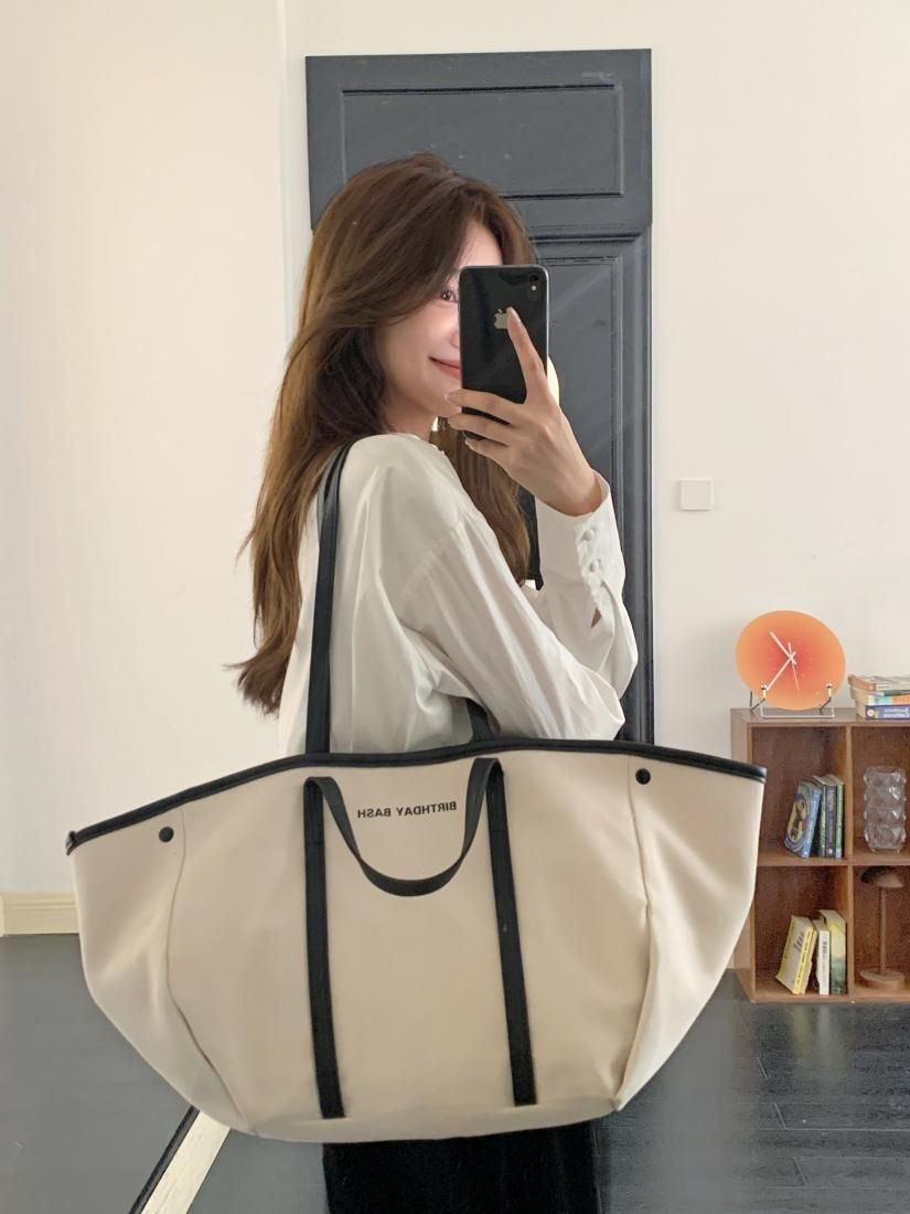 激安通販の 2WAY BB LOGO TOTE BAG - BIRTHDAY BASH ジャケット・アウター