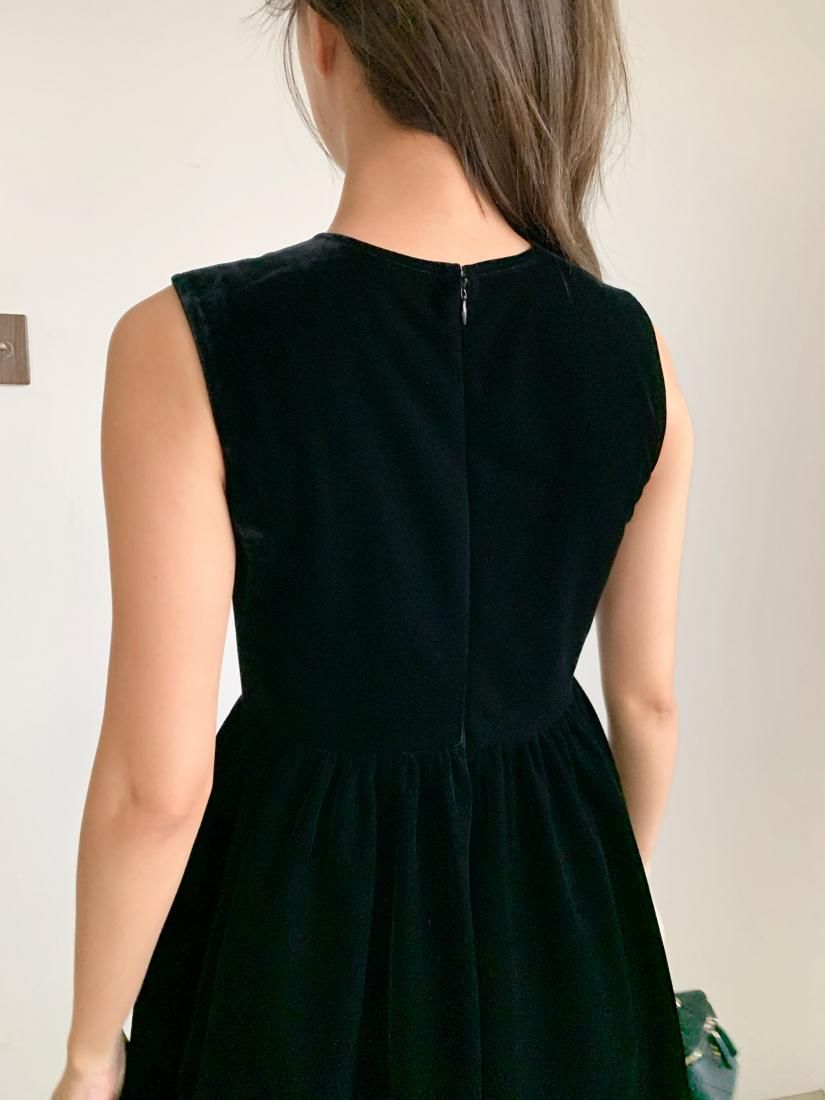 新品BIRTHDAYBASH SALLY VELOR BALLOON DRESS SALLY VELOR BALLOON DRESS - BIRTHDAY BASH