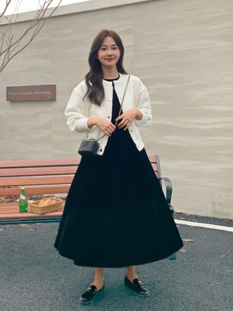 SALLY VELOR BALLOON DRESS