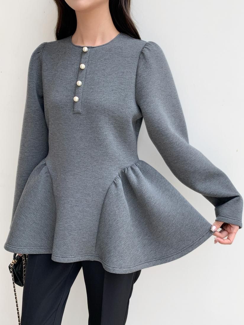 ASYMMETRY PEPLUM TOPS - BIRTHDAY BASH