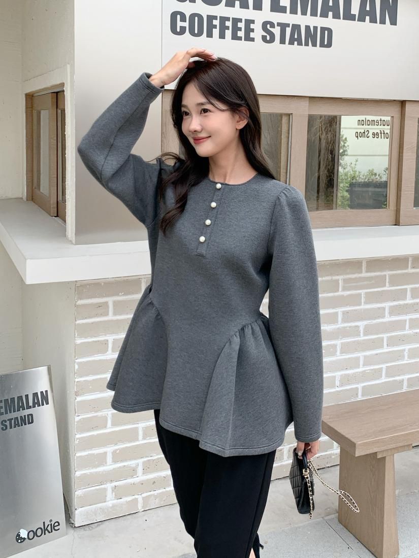 TWEED CLARISSE PEARL BUTTON TOPS - BIRTHDAY BASH