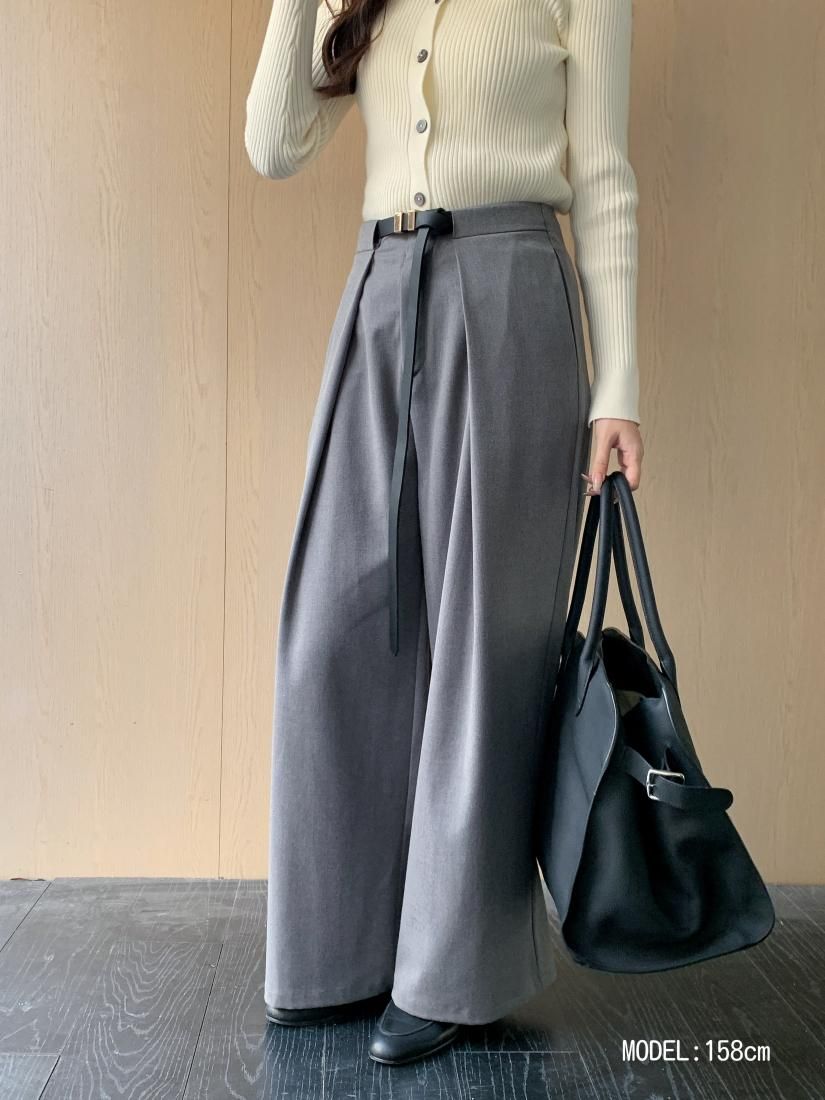 BIRTHDAY BASH ツイードパンツ TWEED TAPERED PANTS - BIRTHDAY BASH