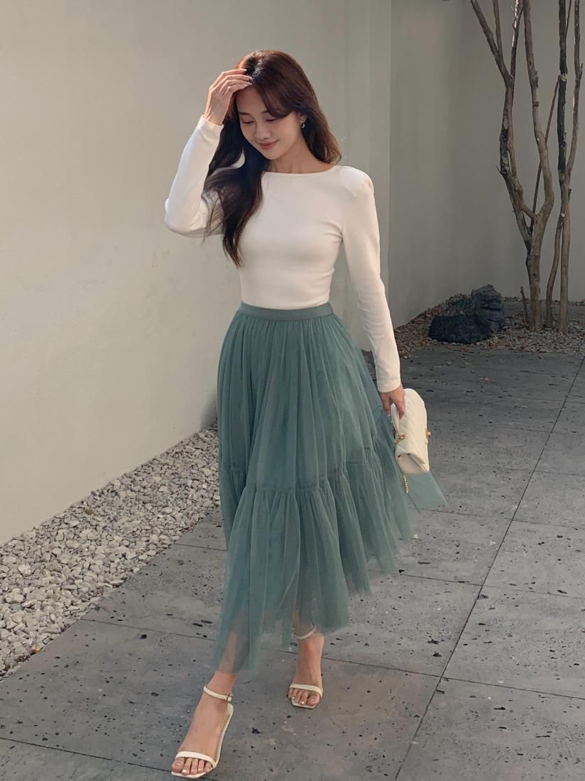 8月12日削除　S layered balloon skirt THEREDTHREAD / ザレッドスレッド】S layered balloon skirt