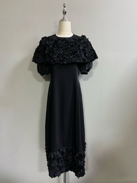 2WAY FLOWER MOTIF DRESS