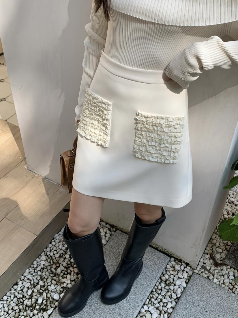 FRILL POCKET SKIRT - BIRTHDAY BASH FRILL POCKET SKIRT - BIRTHDAY BASH