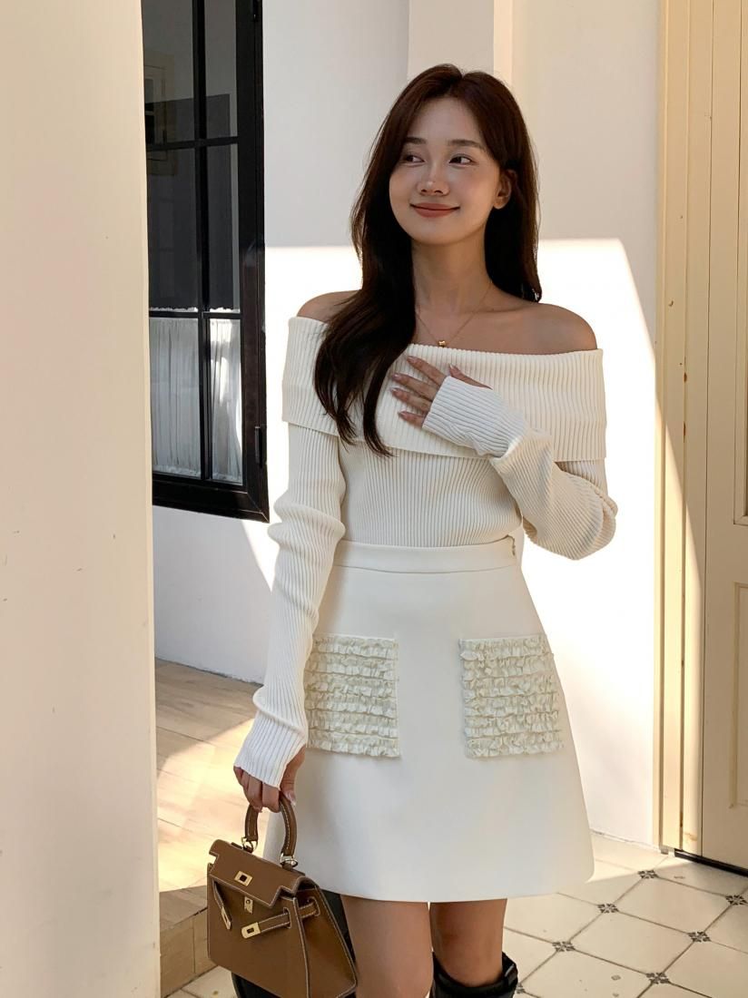FRILL POCKET SKIRT - BIRTHDAY BASH