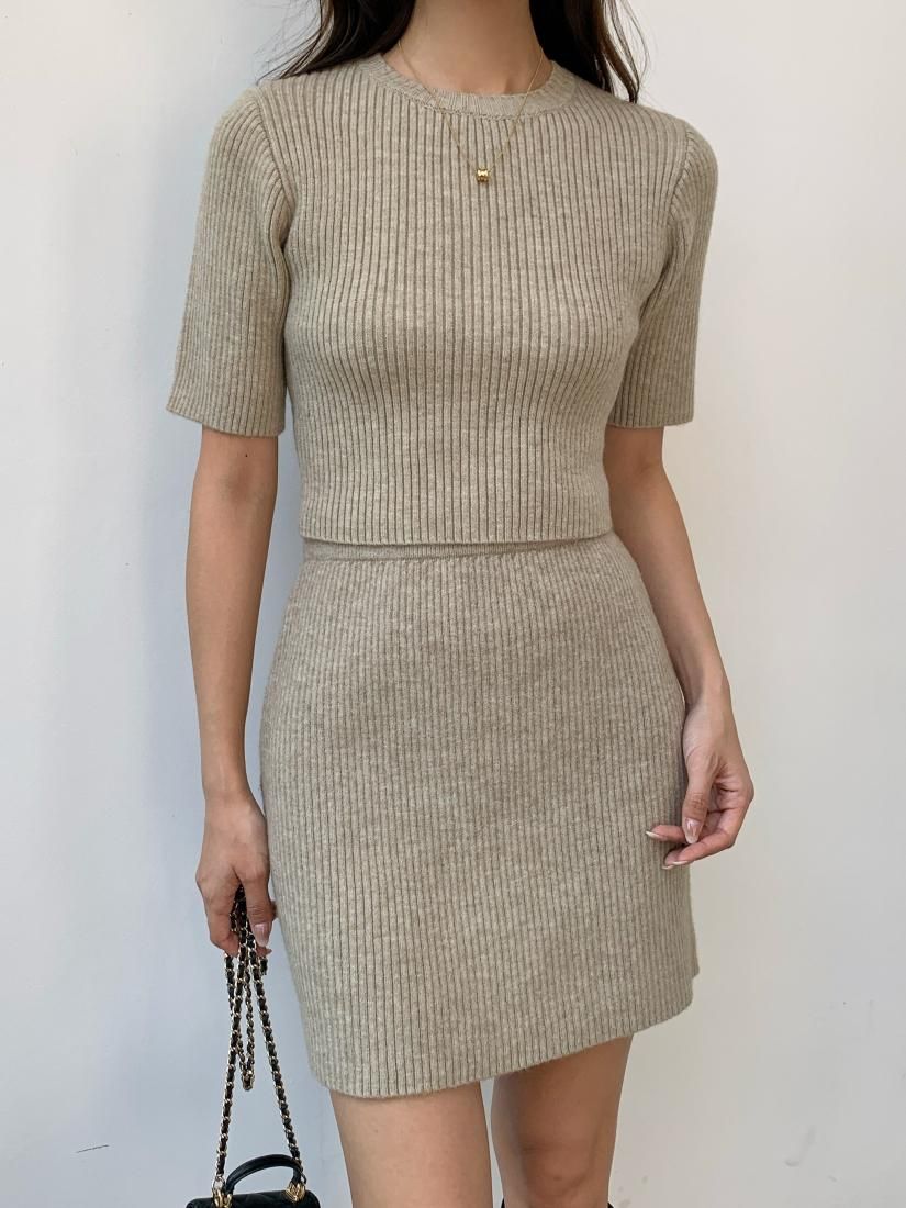 KNIT THREE PIECE SET UP - BIRTHDAY BASH