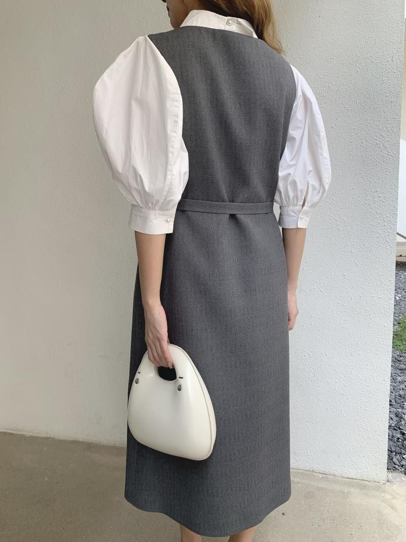 FRONT ZIP JUMPER SKIRT - BIRTHDAY BASH