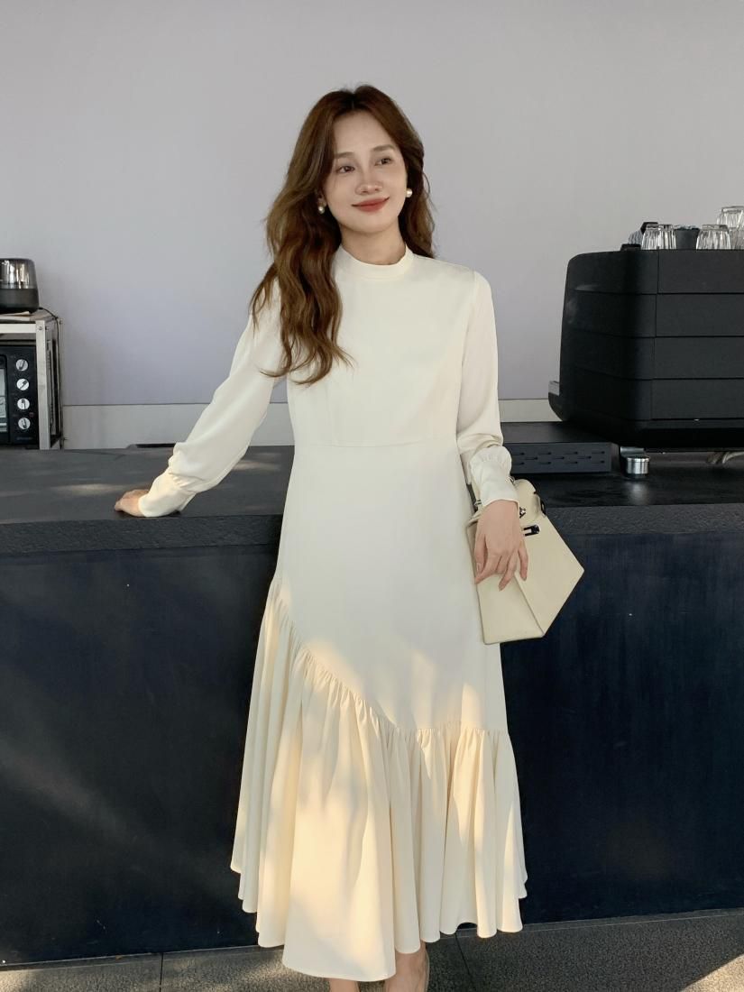 DIAGONAL TIERED FLARE DRESS - BIRTHDAY BASH