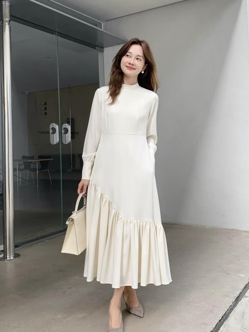 スーツ・フォーマル・ドレス UPPER EMBROIDERY FLARE DRESS DIAGONAL TIERED FLARE DRESS - BIRTHDAY BASH