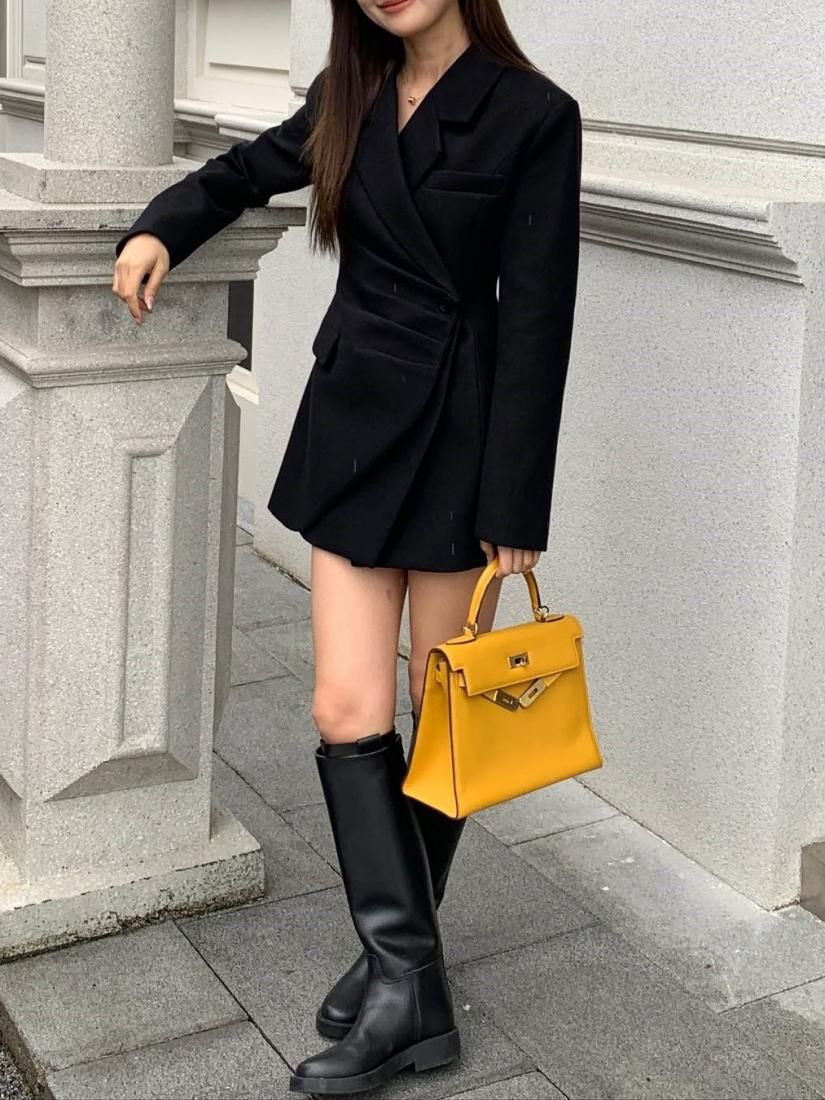 WRAP SUIT DRESS COAT - BIRTHDAY BASH