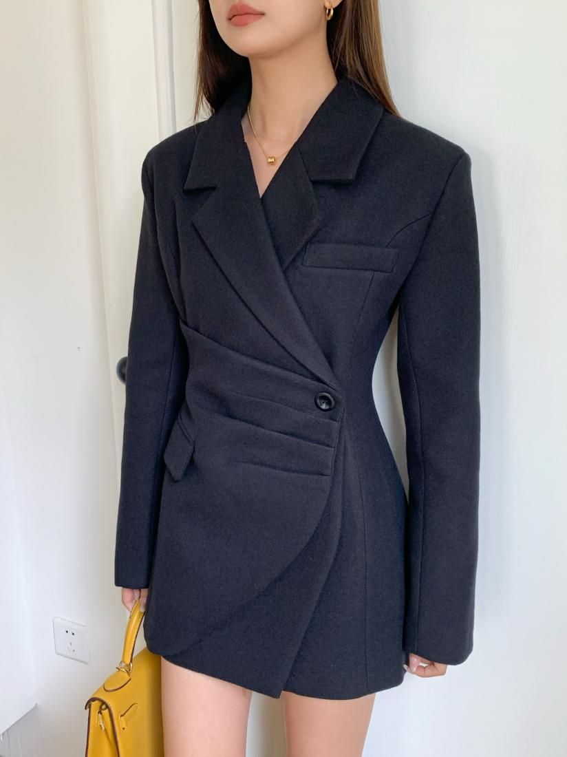 WRAP SUIT DRESS COAT - BIRTHDAY BASH