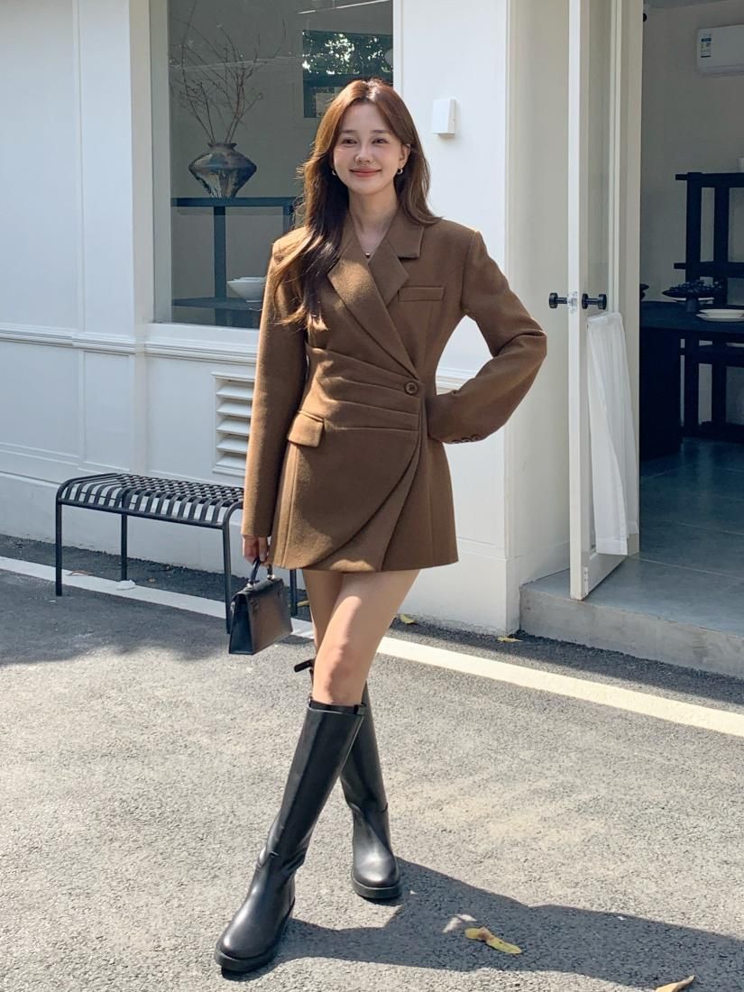 WRAP SUIT DRESS COAT - BIRTHDAY BASH