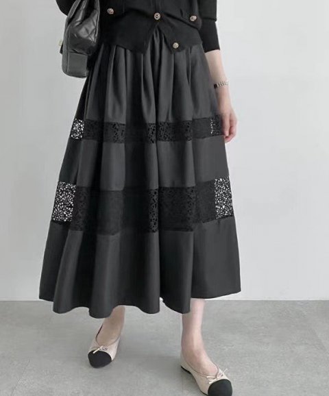 A LINE DESIGN SKIRT