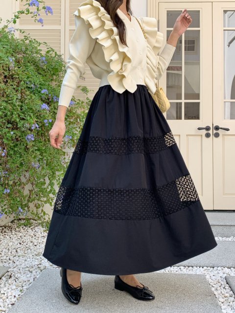 A LINE DESIGN SKIRT