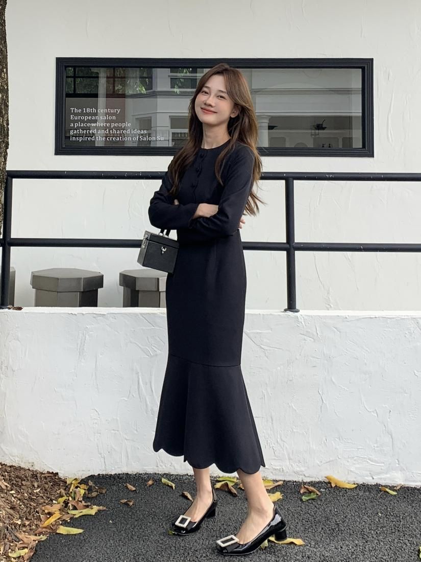 SCALLOPED MERMAID DRESS - BIRTHDAY BASH