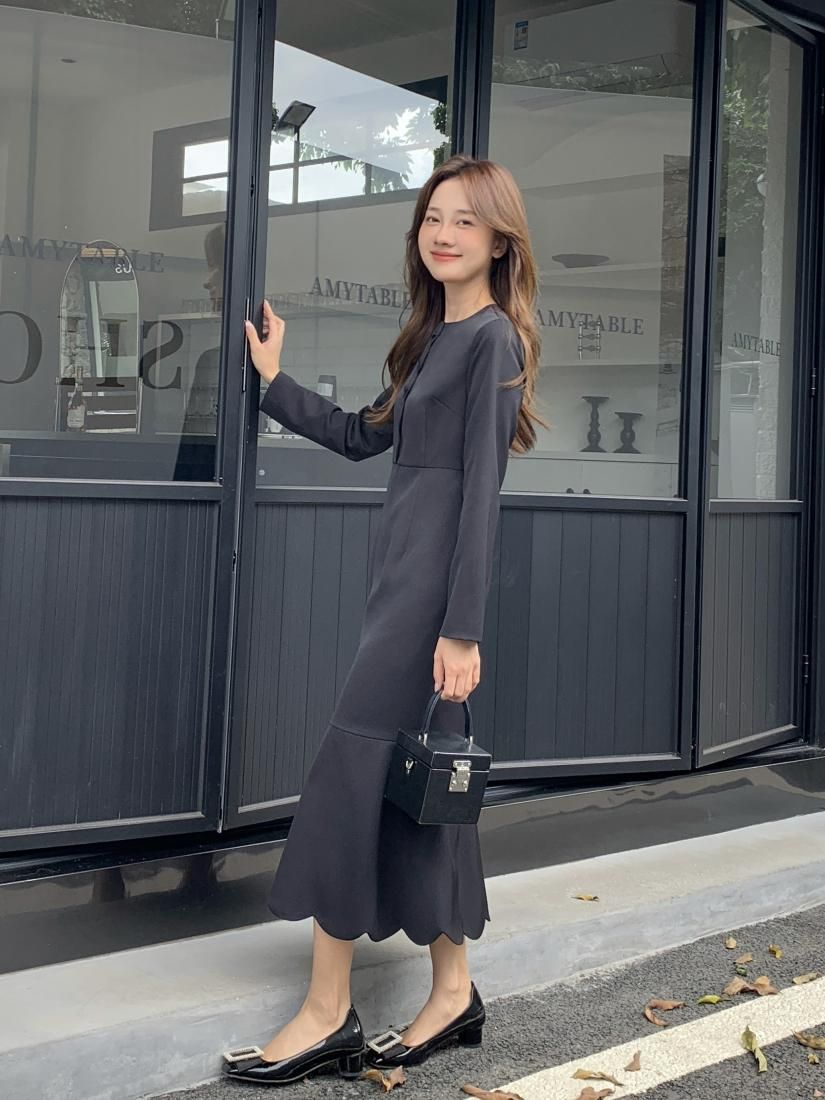 SCALLOPED MERMAID DRESS - BIRTHDAY BASH