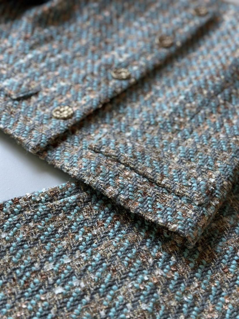バースデーバッシュ　TWEED NO COLLAR JACKET DRESS TWEED NO COLLAR JACKET DRESS - BIRTHDAY BASH